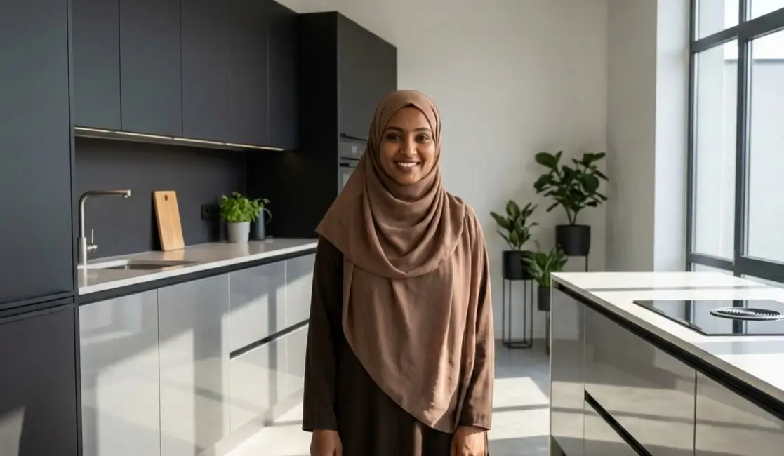 مطبخ ألمنيوم فاخر